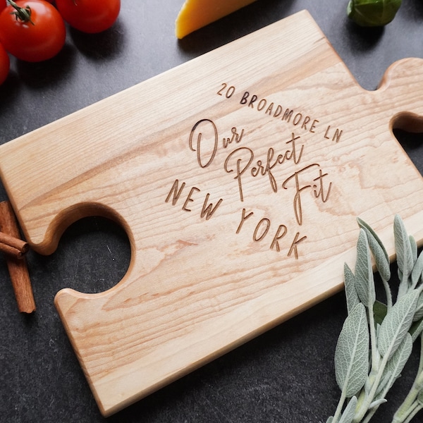 House Warming Gift | New Home Gift | Personalized Cutting Board | Cutting Boards | Engagement Gift | Engraved Cutting Board | Wedding Gift