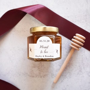 Meant to Bee Honey Wedding Favor | Honey Wedding Favor | Wedding Favors | Meant to Bee Favors | Meant to Bee Gifts | Engagement Party Favor