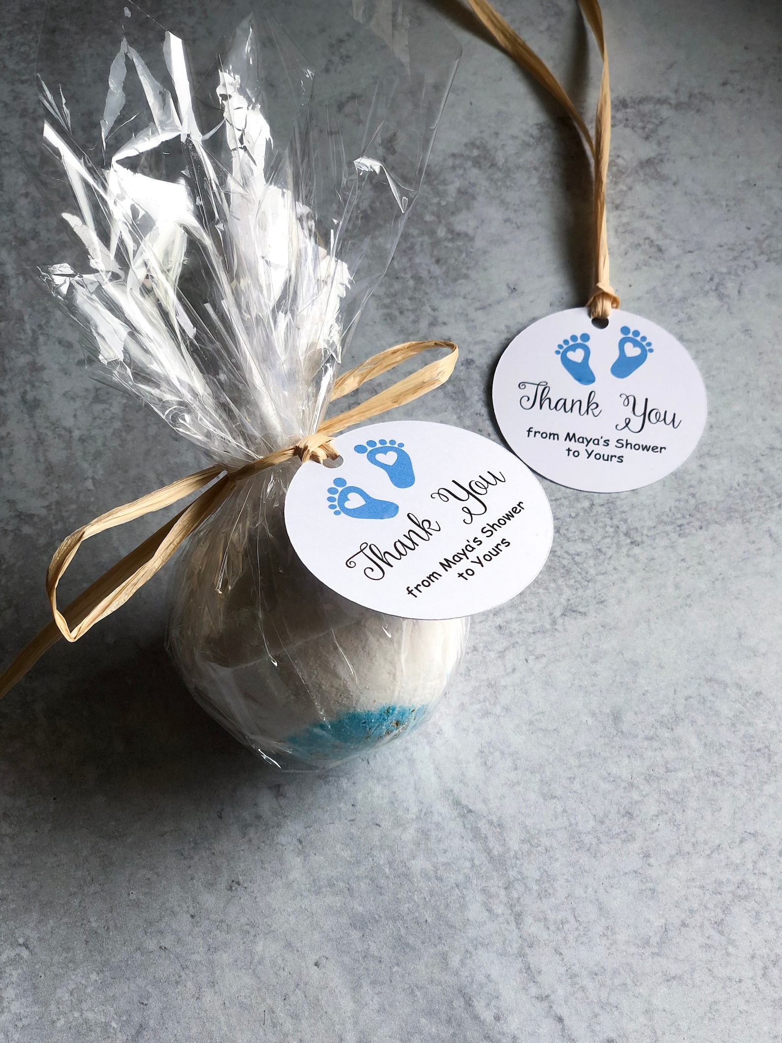 Bath Bomb Baby Shower Favor 4.5oz Rose Petal Bath Bomb Etsy