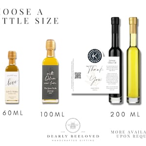 Set of 10 Olive You Olive Oil Favors 60ml | Infused with Love Olive Oil Favor | Olive You Favors | Olive Oil Wedding Favor | Greek Wedding