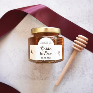 Set of 24 Bride to Bee Favors | Bridal Shower Favors | Bridal Shower Honey Favor | Bride to Bee Shower | Honey Favor | Bride to Bee Favor