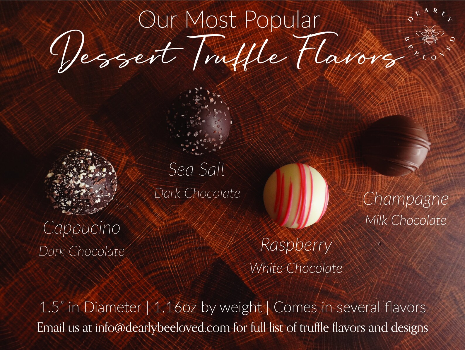 Chocolate Truffle Favor Truffles Wedding Favors Etsy