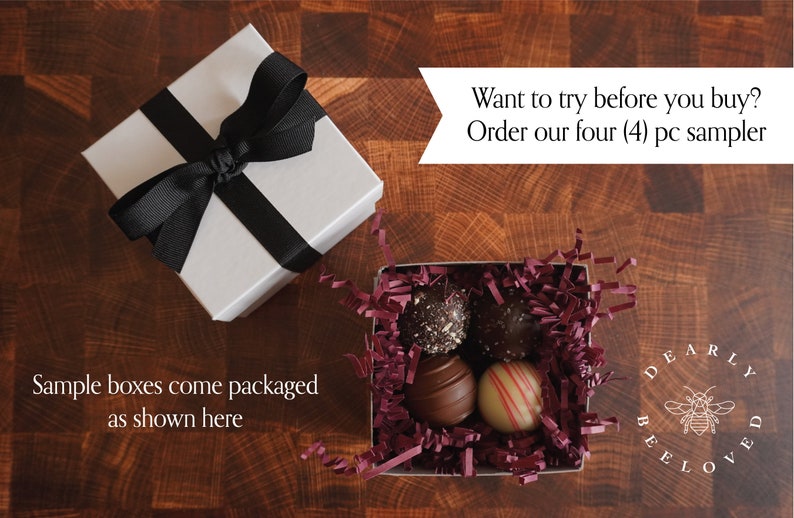 Chocolate Truffle Favor Truffles Wedding Favors Etsy