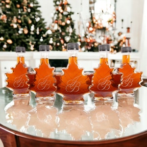 Pure Maple Syrup 60ml or 100ml Favor | Wedding Favor | Maple Syrup Shower Favor | Vermont Maple Favor | Engagement Favor | Autumn Favor