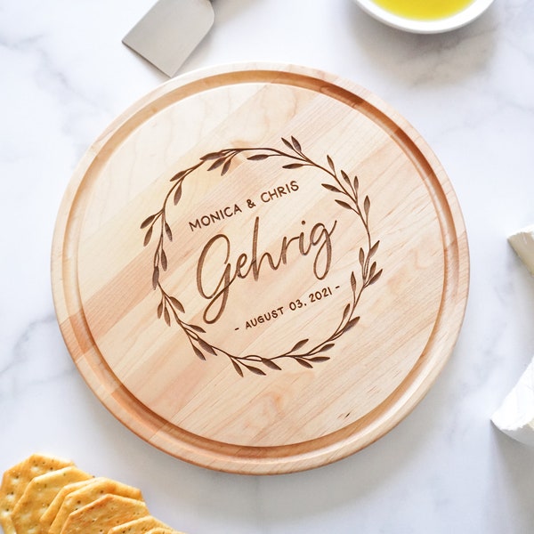 Custom Cutting Board | Engraved Cutting Board | Walnut Cutting Board | Client Thank You Gift | Wedding Planner Gift | Gift For Couple | Gift