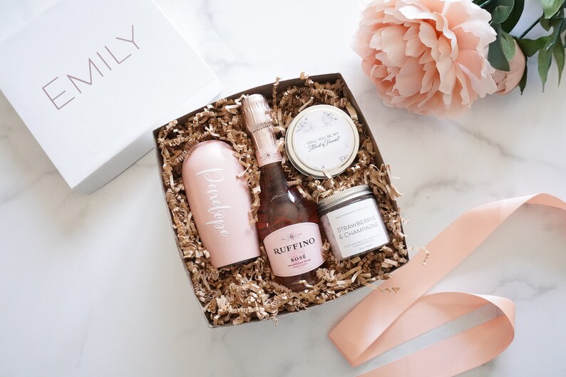 Bridesmaid Proposal Box Bridesmaid Gift Box Set Etsy Australia