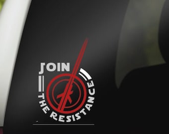 Car Decals, Star Wars, Jedi, Rebel, Resistance