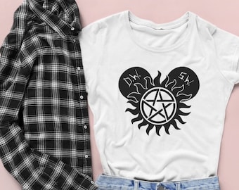 Supernatural Mickey, Dean Winchester, Sam Winchester, vacation Tee, Magical