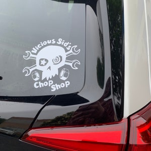 Disney Car Decal, Magical Toy Story, Sid