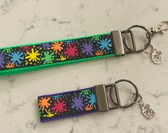 Festivals of the Arts themed festival gift card holder / keyfob, mini fob