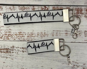 Run DisneyWristlet Key Fob; marathon or half marathon- Magical Key Fob Wristlet Keychain - Wrist Lanyard Keychain