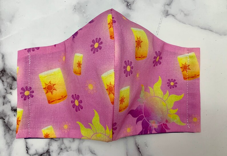 100% Cotton Face Mask MADE IN USA Washable Mask Reusable image 4