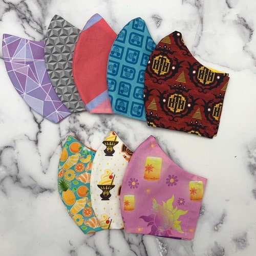 100% Cotton Face Mask MADE IN USA, Washable Mask, Reusable Mask, Adult & Kids Masks, Magical