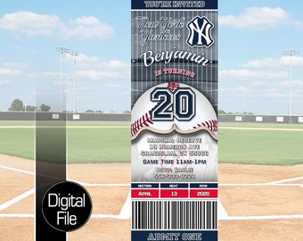 yankees ticket etsy