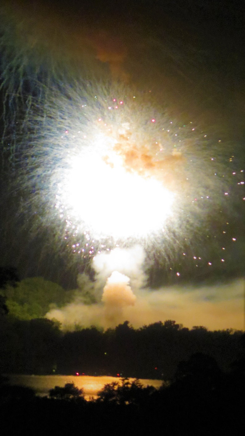 Fireworks Over Chautauqua Lake Digital Download Photography Etsy