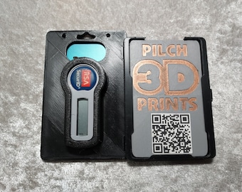 3Dプリント折りたたみ式RSAバッジホルダー（複数のバッジオプションあり）