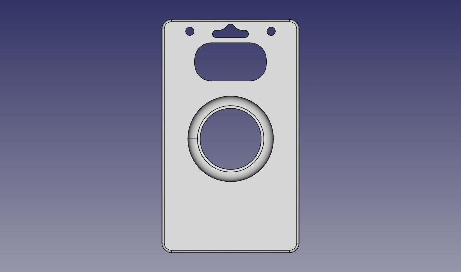 3D Printed Apple Airtag 13 Badge Holder custom Options Etsy