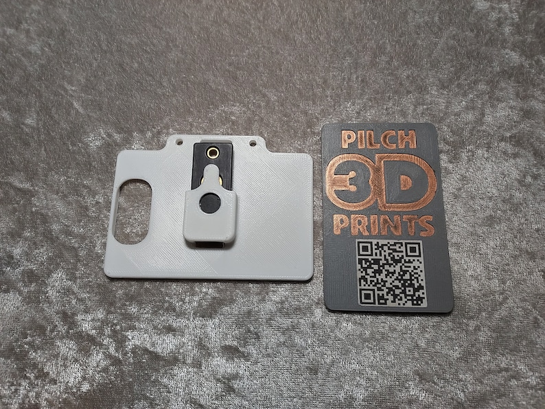 3D Printed Yubikey 5 NFC 13 Badge Holder multiple Color Etsy