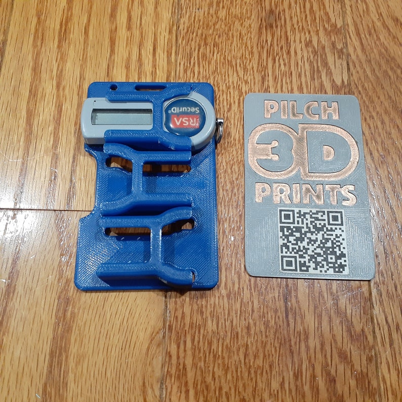 3D Printed 3 RSA Secureid and 13 Badge Holder Etsy