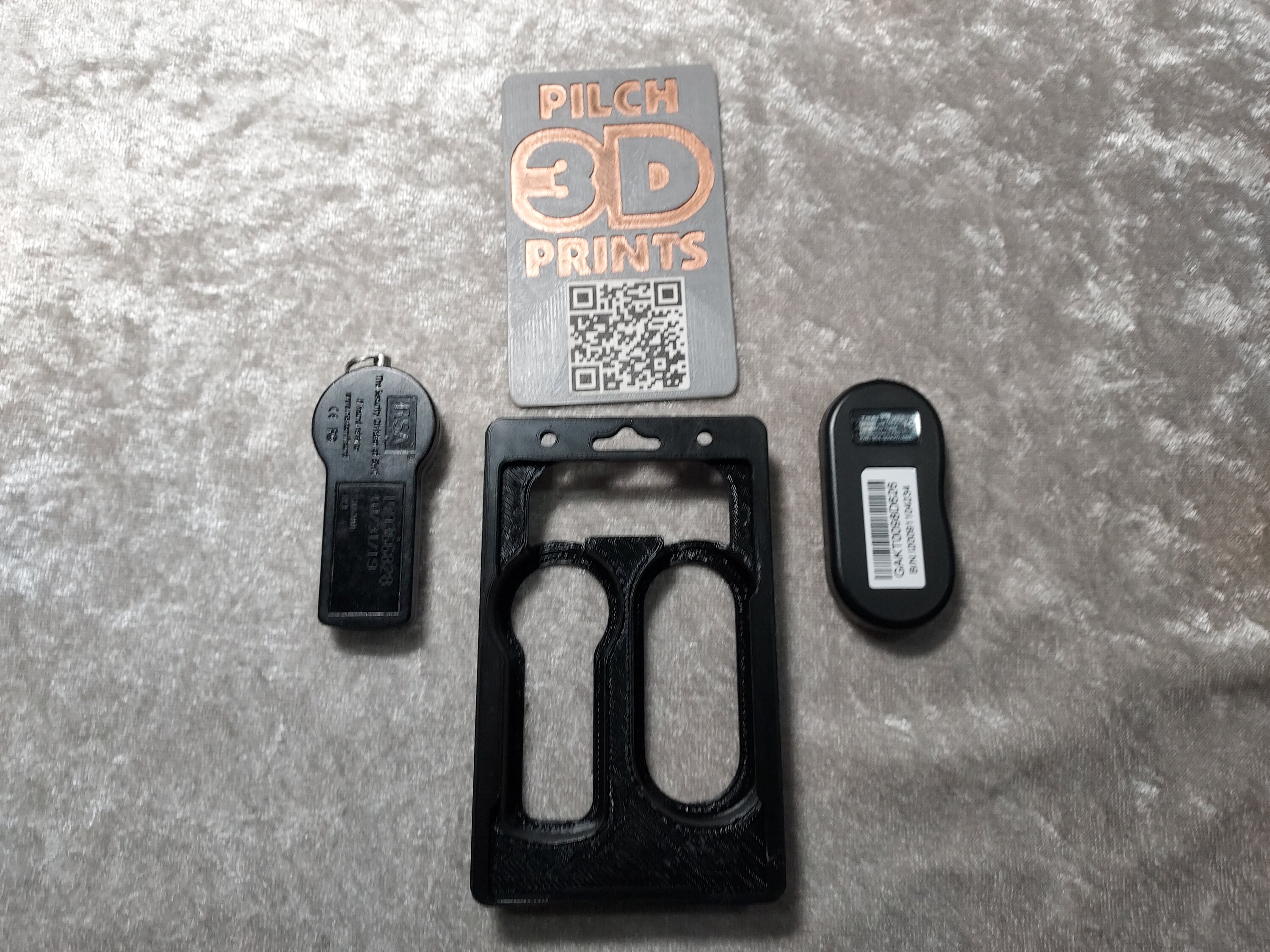 Combo Safenet OTP 110 and RSA Securid (1-3) Badge Holder (multiple ...