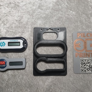 SurePass id and RSA SecurID (1-3) Badge Holder (aka Untrust Datacard, SafeID, HyerOTP, Fortinet, OTP c100)