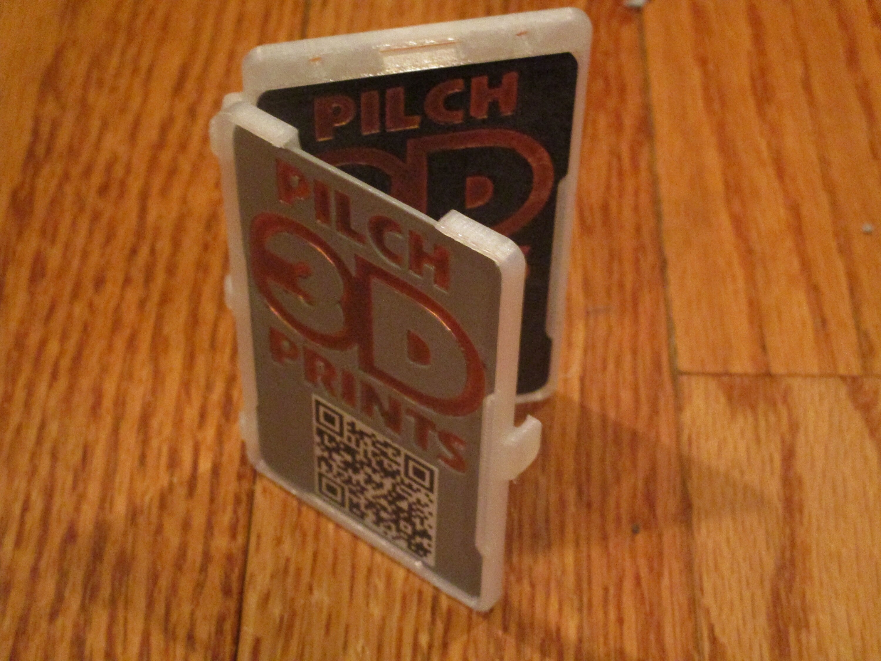 3D Printed Folding Plain Badge Holder Multi Badge Options Etsy