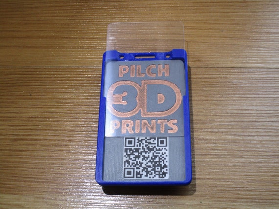 Card Guard, Clear CR80 Standard Size PVC Card (Available with purchase of one of my badge holders)