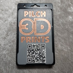 3D Gedruckter RSA Sichere ID 1-3 Ausweishalter Bild 2