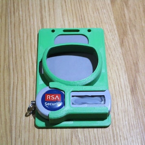 3d Printed Combo Id Badge Holder 
