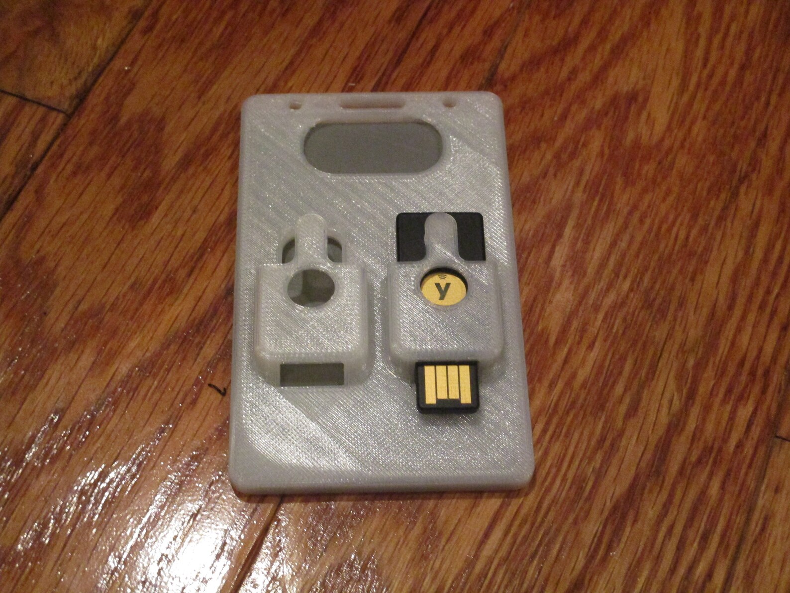 3D Printed Dual Yubikey 5 Series 13 Badge Holder multi Etsy