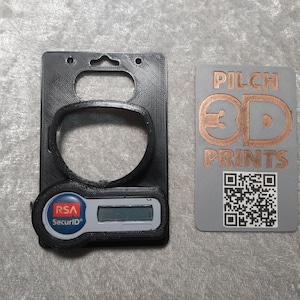 3D Gedruckter Combo HID RSA (1-3) Ausweishalter