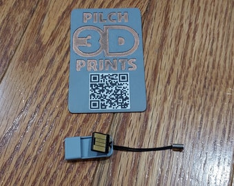 3D-printat Yubikey 5 Nano-skyddsfodral