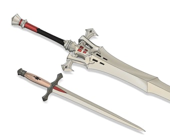 3D Dateien - Clive's Invictus & Side Sword FF16