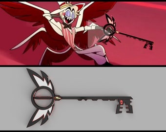 Lucifer Morningstar's Keyblade Hazbin Hotel Cosplay