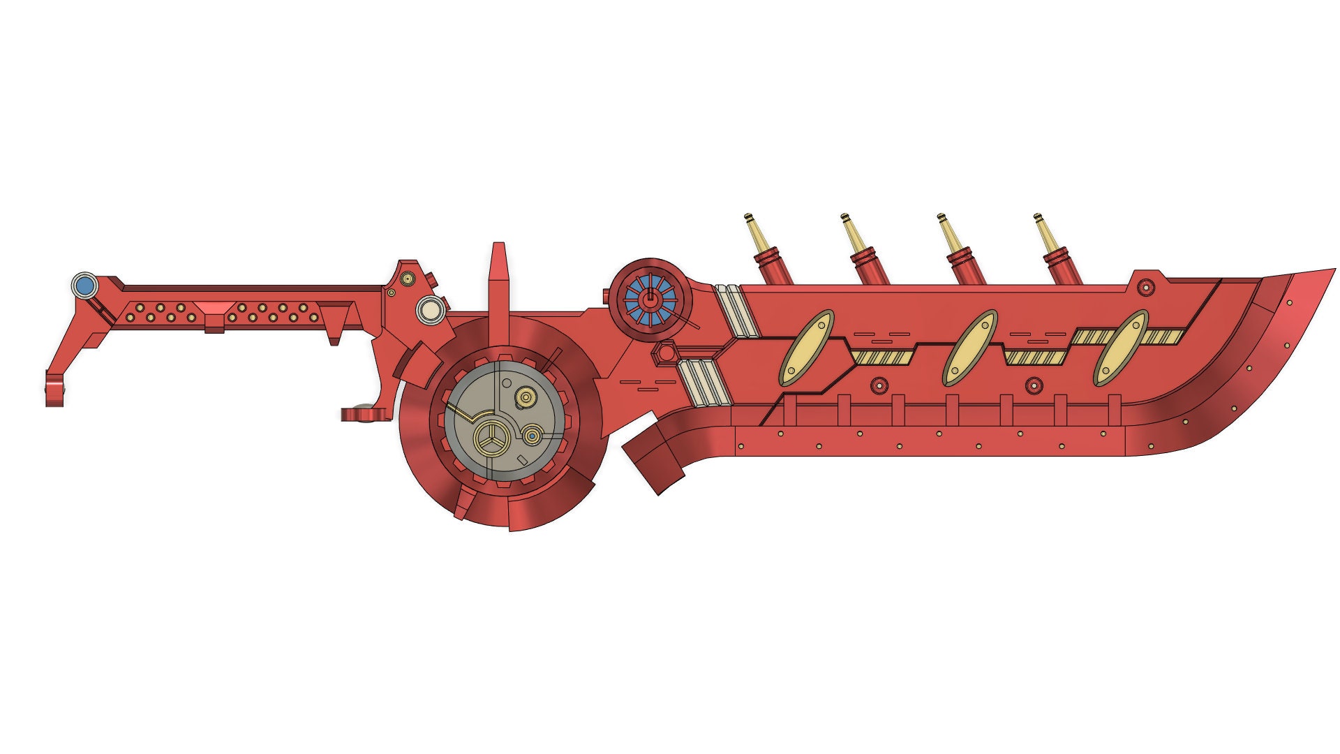 専用　2PTT／Warrior 2PTT 無機能モデル・コスプレ用小道具 ゼノブレイド フューチャーコネクテッド モナド 3D プリント シュルク
