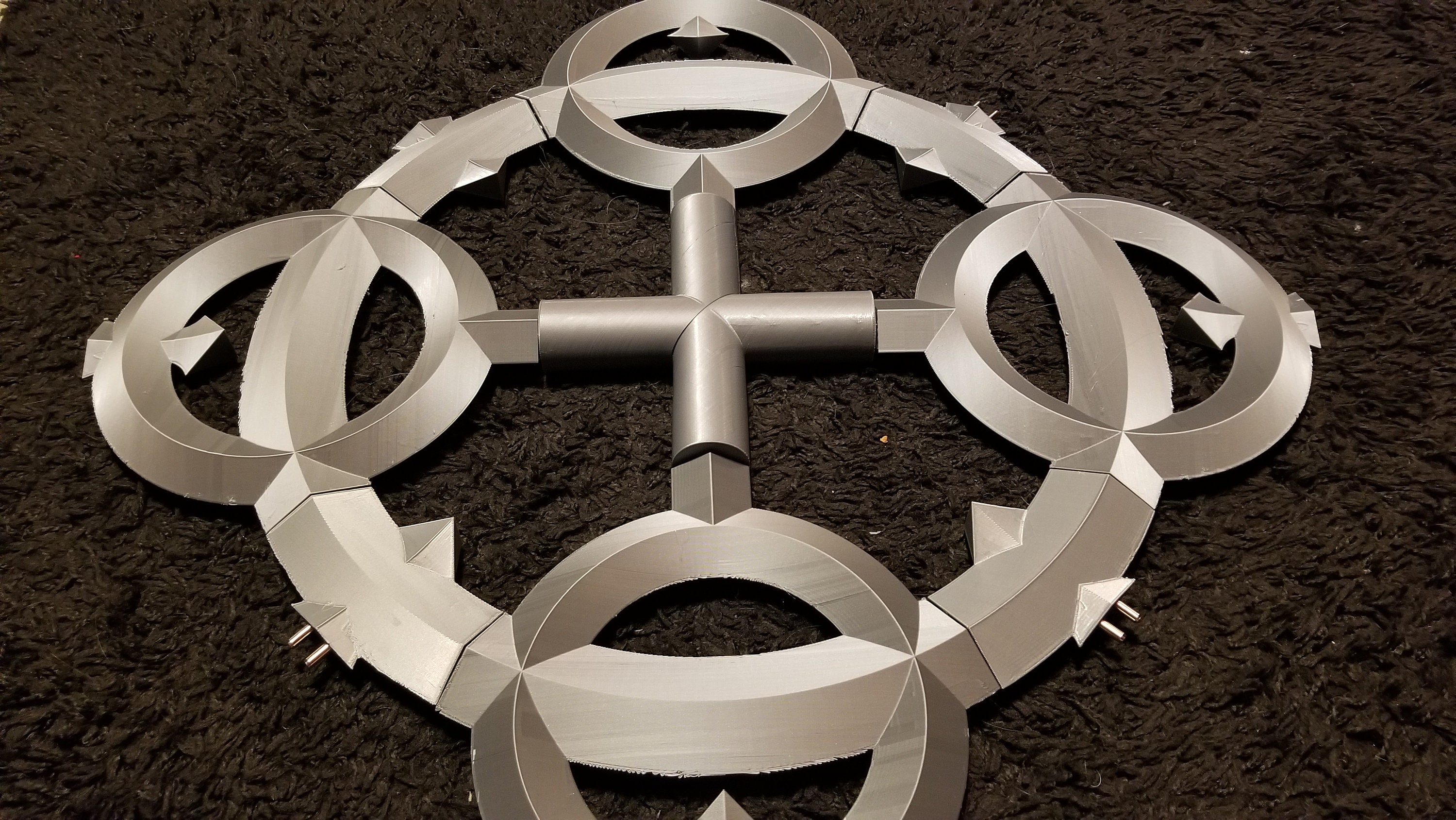 キングダム ハーツのアクセルのチャクラム 3D プリント キット (ペア