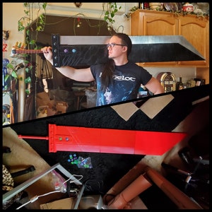 Life-size Buster Sword & Materia 3d Printed Kit