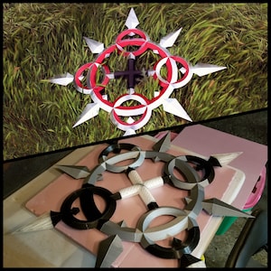 Axel&#39;s Chakram 3D Printed Kit (Pair) from Kingdom Hearts