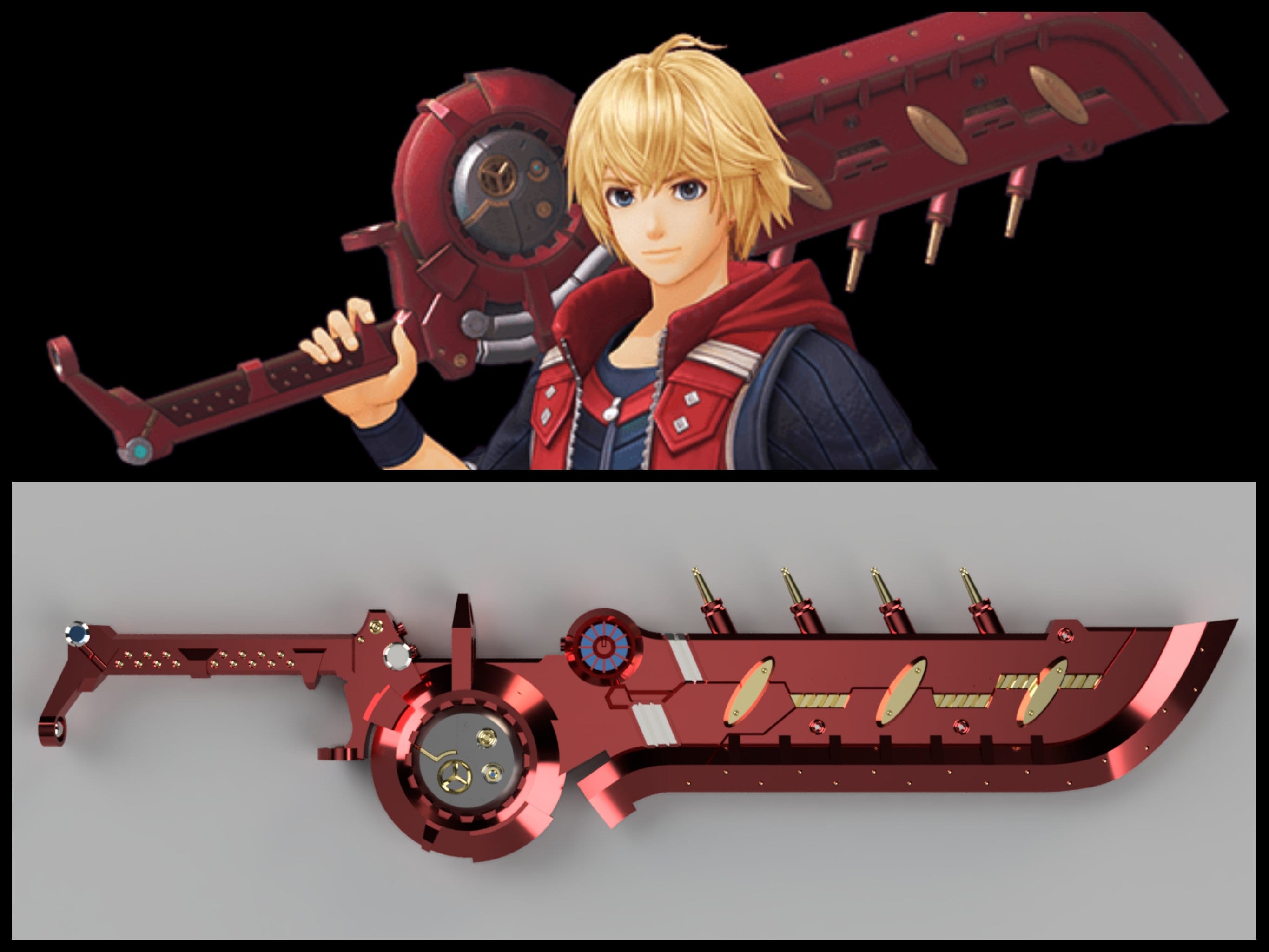 Xenoblade Chronicles 3 Future Redeemed Shulk Cosplay Costume