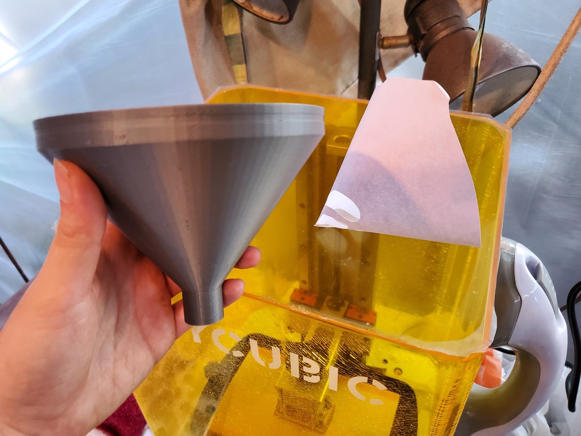 STL Files IPA Coffee Filter with Funnel Etsy