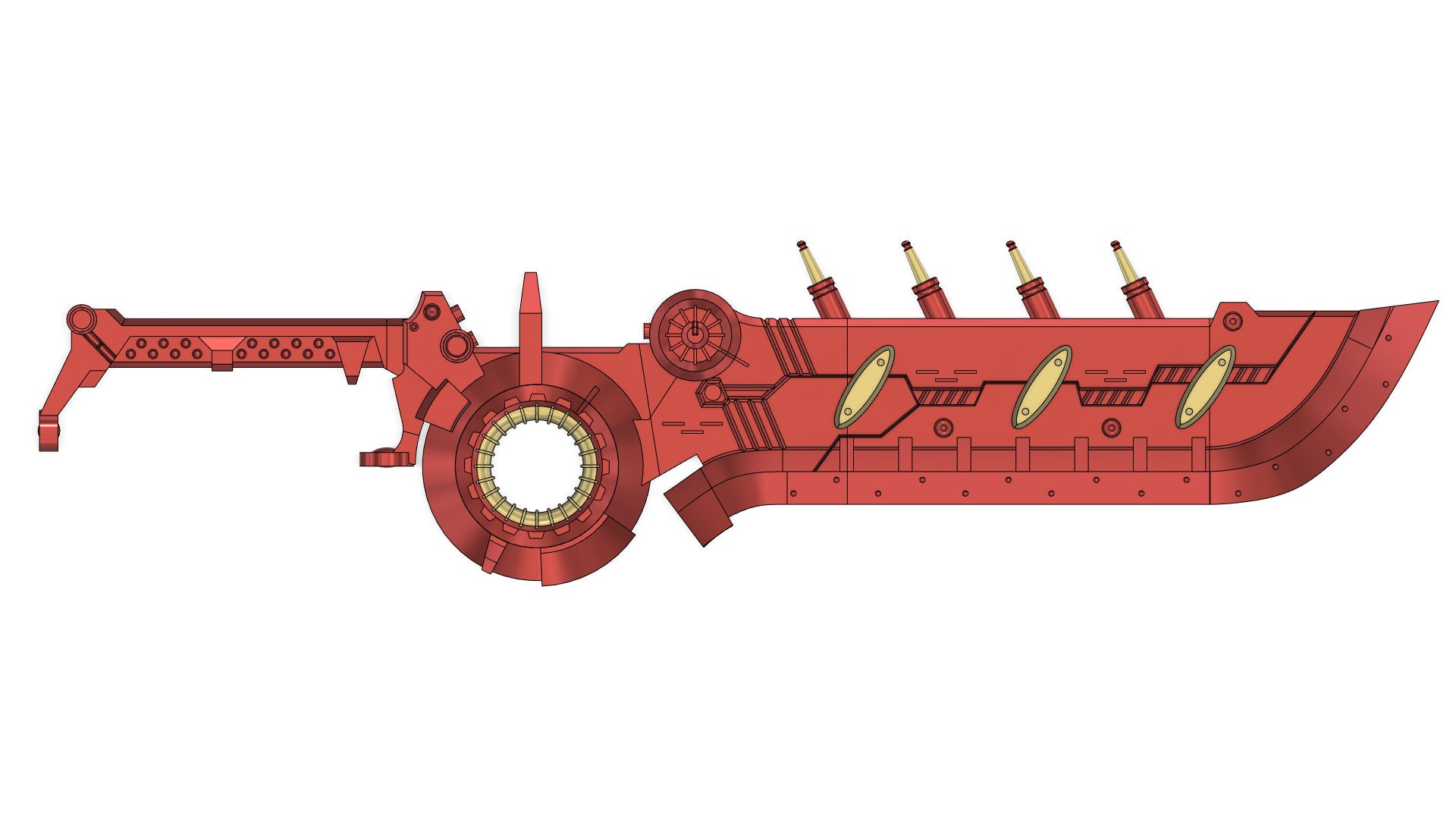 Xenoblade Future Connected Monado 3D Printed Shulk Cosplay Prop