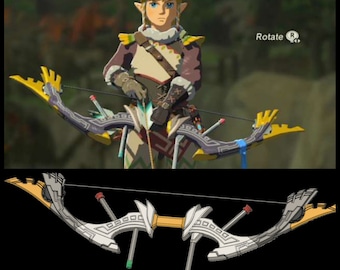 Revali Great Eagle Bow & Arrows Kit from Breath of the Wild