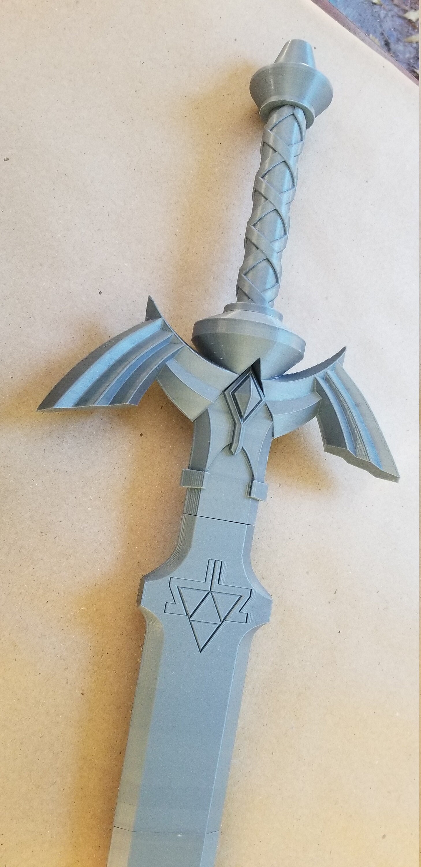 リンク（ゼルダの伝説）コスプレ用マスターソード＆鞘 3Dプリント