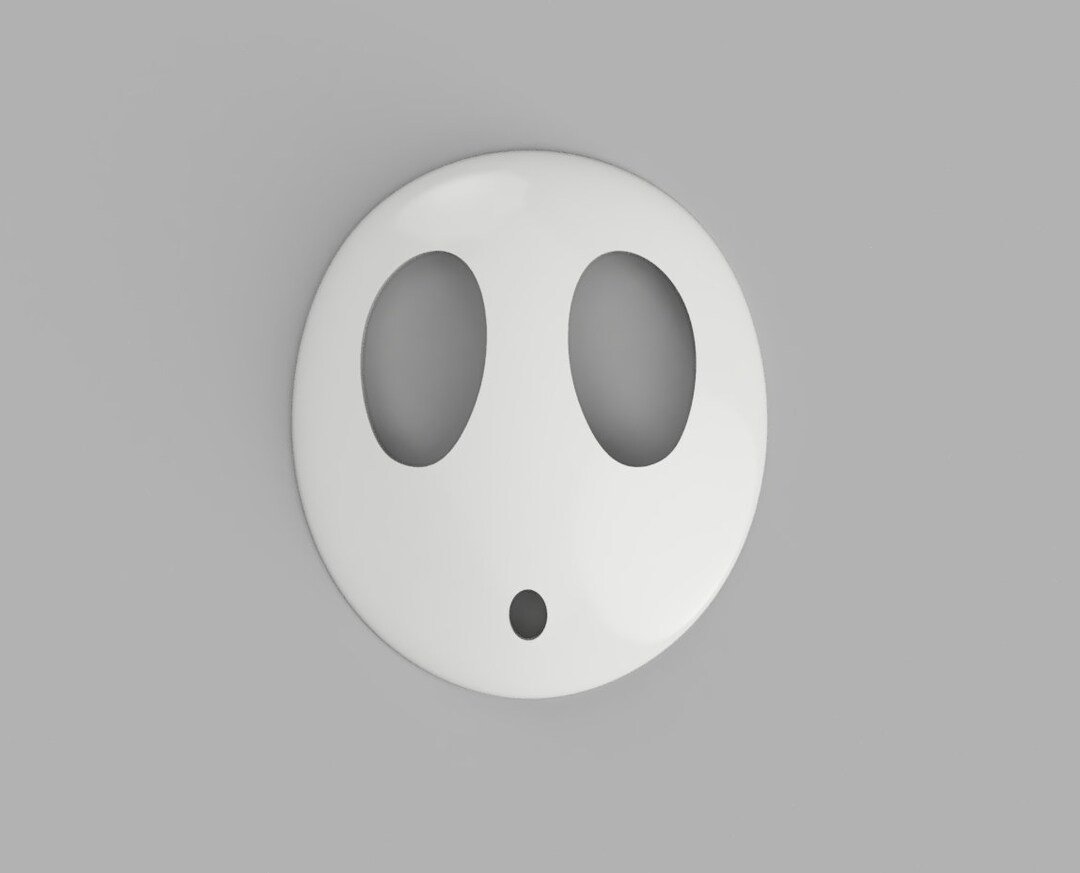 Shy Guy Mask 3D Print Kit - Etsy