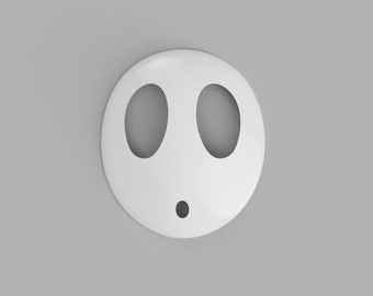 Shy Guy Mask 3D Print Kit