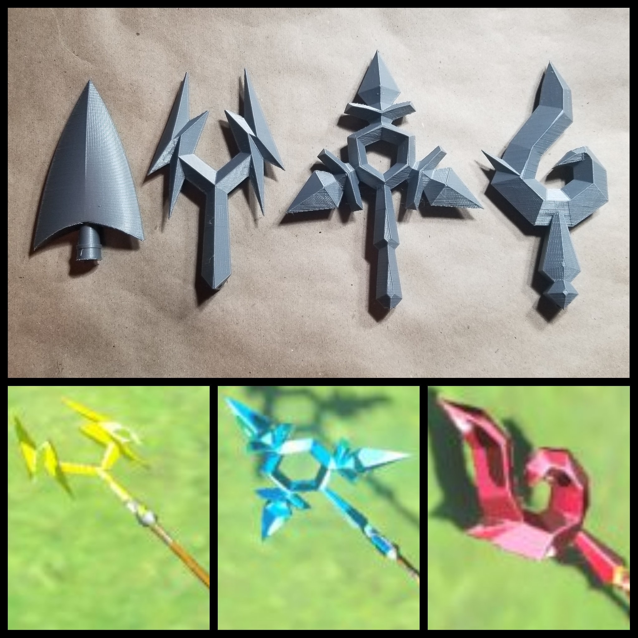 Fire Ice Shock Arrows Kit From Breath of the Wild Etsy Canada