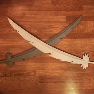 Ensemble d&#39;accessoires pour cosplay Hawks Swords