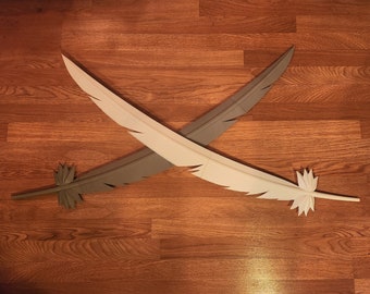 Falken Schwerter Paar Cosplay Prop Kit