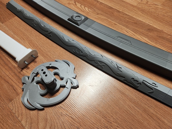 Bushi Genji Katana 3d Printed Kit From Overwatch - Etsy