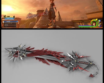 66" Ultima Keyblade 3D Kit - Kingdom Hearts 3